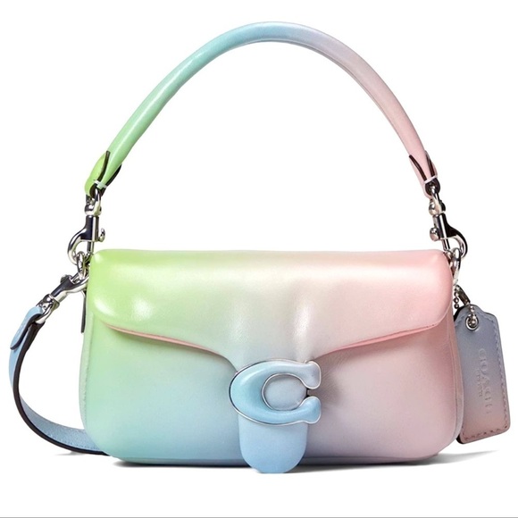 Coach Handbags - Coach Pillow Tabby Pale Pistachio Ombre Leather Shoulder Bag